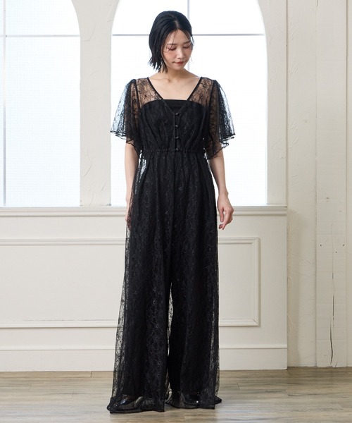 AIMER(エメ)の「ジョーゼットワイドパンツ(その他パンツ・レディース・ブラック・MEDIUM/LARGE/X-LARGE)」の14枚目の写真