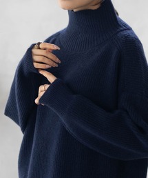 HusHusH | HusHusH ハイネックニットプルオーバー(ニット/セーター)