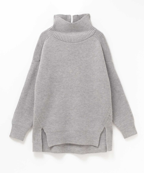 HusHusH（ハッシュアッシュ）の「HusHusH ハイネックニットプルオーバー（ニット/セーター・レディース・ネイビー/レッド/グレー・M/L）」の10枚目の写真