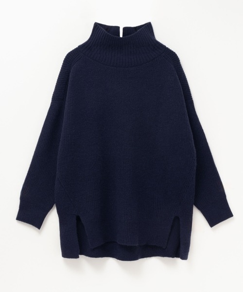 HusHusH（ハッシュアッシュ）の「HusHusH ハイネックニットプルオーバー（ニット/セーター・レディース・ネイビー/レッド/グレー・M/L）」の15枚目の写真