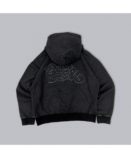 kira logo pigment hoodie