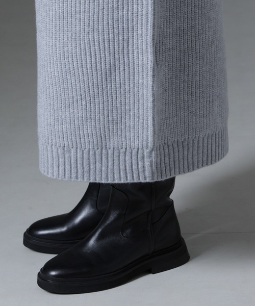 【セール】ハーフジップニットワンピース（ワンピース）｜nano･universe（ナノユニバース）