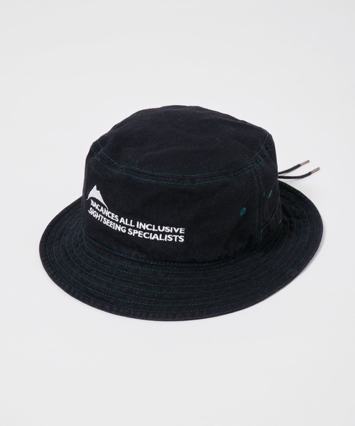 【セール】BACANCES/バカンス BC DENIM HAT デニムハット バケットハット 刺繍 サイズ調整可能(ハット)|BACANCES ALL INCLUSIVE(バカンサスオールインクルーシブ)