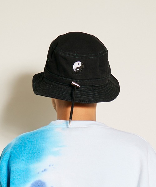 【セール】BACANCES/バカンス BC DENIM HAT デニムハット バケットハット 刺繍 サイズ調整可能（ハット）｜BACANCES ALL INCLUSIVE（バカンサスオールインクルーシブ）