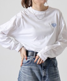 FUNALIVE | ワイドシルエット刺繍ロングスリーブTシャツ(Tシャツ/カットソー)