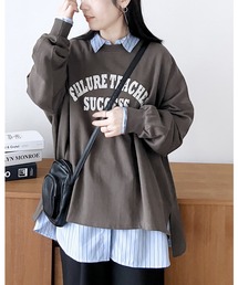 reca | 大人のルーズロゴTシャツ(Tシャツ/カットソー)