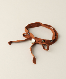 JOURNAL STANDARD | 【YANYAN/ヤンヤン】COTTON CHOKER W/STONE AND(チョーカー)