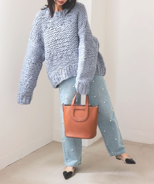 DONOBAN（ドノバン）の「アンカーハンドルバッグ（ハンドバッグ・レディース・キャメル/ピンク/ベージュ系その他/ブラック/グレイッシュベージュ・ONESIZE）」の17枚目の写真