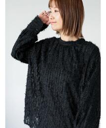 前後2WAYフリンジシャツ