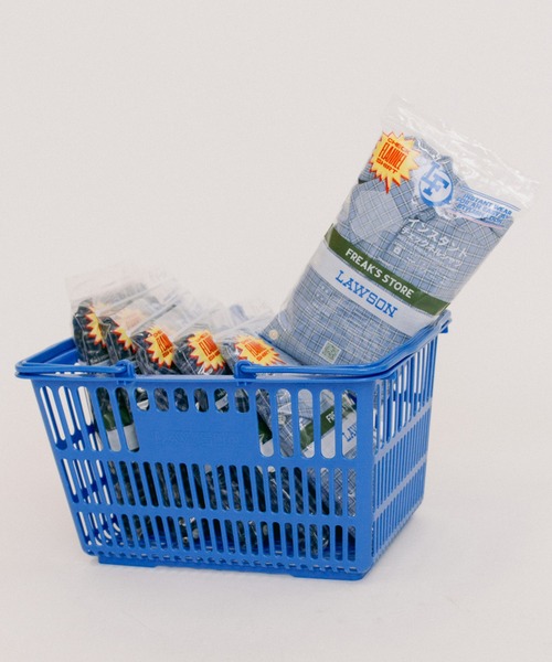 FREAK'S STORE（フリークスストア）の「ローソン×FREAK'S STORE RELAX FIT インスタント チェックネルシャツ/ローソンフリーク（シャツ/ブラウス・メンズ・ネイビー/サックスブルー/ブラック・0/1）」の9枚目の写真