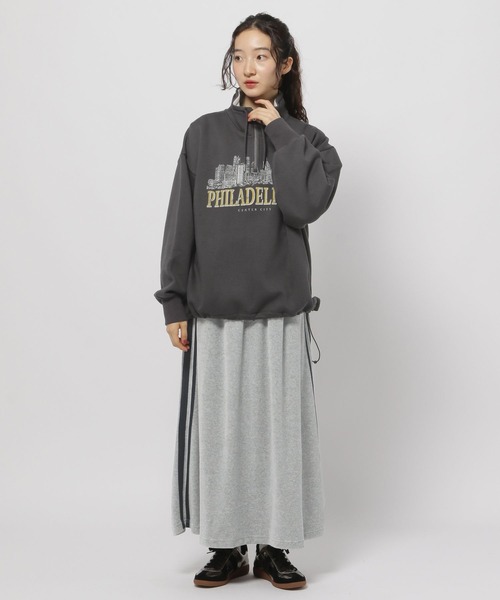 新品unnumberアンナンバー【COMFY】ハーフZIPスウェットトップス COMFY】ハーフZIPスウェットトップス – un number
