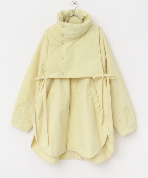 KBF 3WAYパテッドミドルジャケット　beige ケービーエフ KBF 3WAYパテッドミドルジャケット （BEIGE
