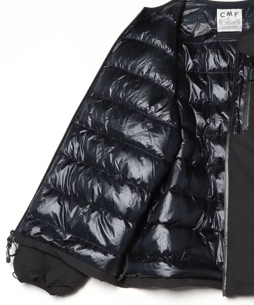 CMF OUTDOOR GARMENT（シーエムエフアウトドアガーメント）の「CMF OUTDOOR GARMENT / シーエムエフ アウトドア ガーメント：PUFF CREW DOWN：CMF2302-J06C[AST]（ダウンジャケット/コート・メンズ・ブラック・L）」の3枚目の写真