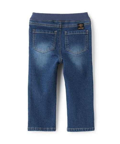 petit main（プティマイン）の「裏起毛デニムストレートパンツ（デニムパンツ・キッズ・ネイビー/ブルー・80ｃｍ/90cm/110cm/100cm/120cm/130cm）」の8枚目の写真