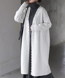 パールロングカーディガン