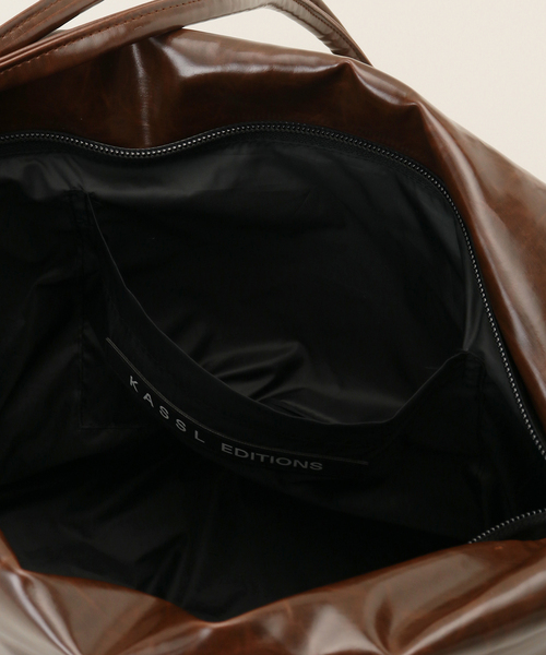 JOURNAL STANDARD（ジャーナルスタンダード）の「【KASSL EDITIONS/カッスル エディションズ】LOOP BAG（ショルダーバッグ・レディース・ブラウン・FREE）」の3枚目の写真