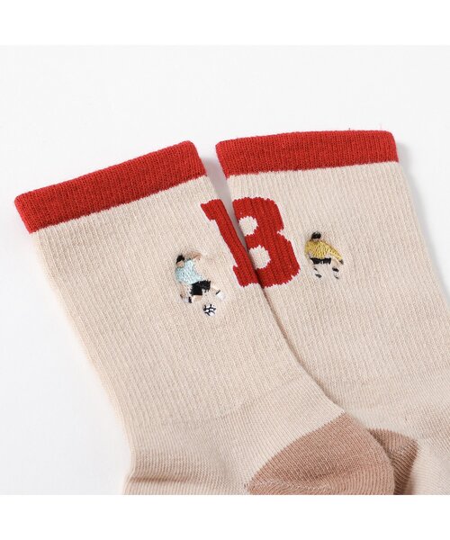 apres les cours（アプレレクール）の「4柄アソートソックス（ソックス/靴下・キッズ・チェック/ブラック/アイボリー/オフホワイト・12/15 /18/21）」の9枚目の写真