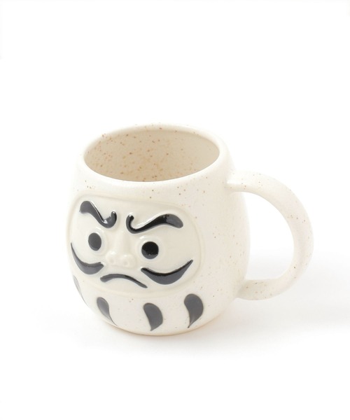 niko and...（ニコアンド）の「オリジナルダルママグカップ/容量300ml（グラス/マグカップ/タンブラー・レディース・ブラック/レッド/ホワイト・0）」の2枚目の写真