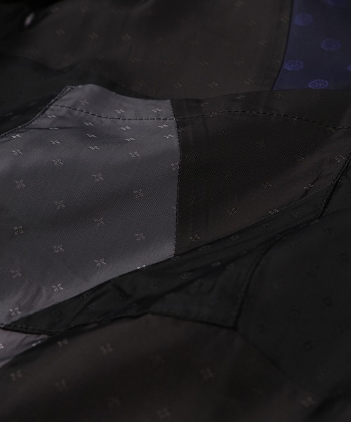 ANREALAGE（アンリアレイジ）の「PANEL PATCHWORK CUPRO SHIRT（シャツ/ブラウス・レディース・ネイビー・46/48）」の6枚目の写真