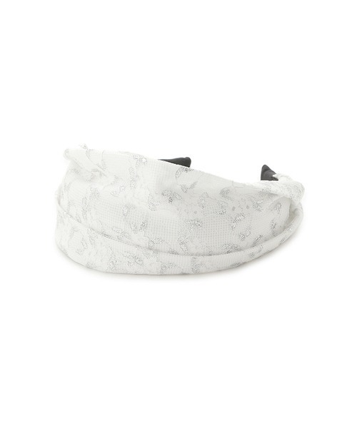 FURFUR（ファーファー）の「ヘアバンド風カチューシャ（カチューシャ・レディース・シルバー/ブラック/ホワイト・FREE）」の3枚目の写真