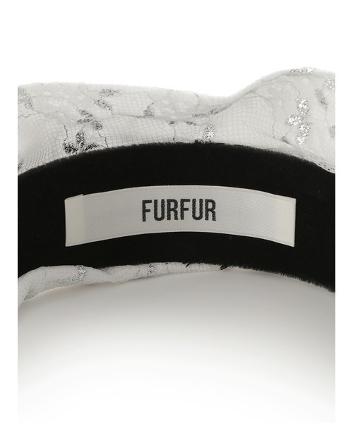 FURFUR（ファーファー）の「ヘアバンド風カチューシャ（カチューシャ・レディース・シルバー/ブラック/ホワイト・FREE）」の8枚目の写真