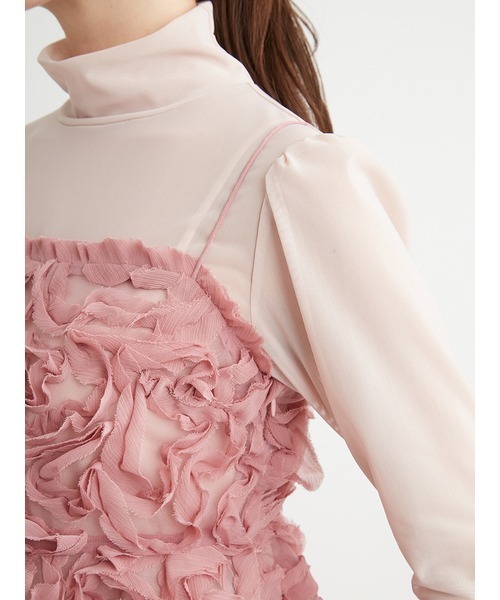 CELFORD(セルフォード)の「【HANAE MORI×CELFORDコラボ】 ハート刺繍ビスチェ(その他トップス・レディース・ピンク系その他/オフホワイト/ブラック・FREE)」の8枚目の写真