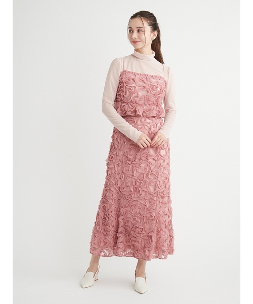 CELFORD(セルフォード)の「【HANAE MORI×CELFORDコラボ】 ハート刺繍ビスチェ(その他トップス・レディース・ピンク系その他/オフホワイト/ブラック・FREE)」の12枚目の写真