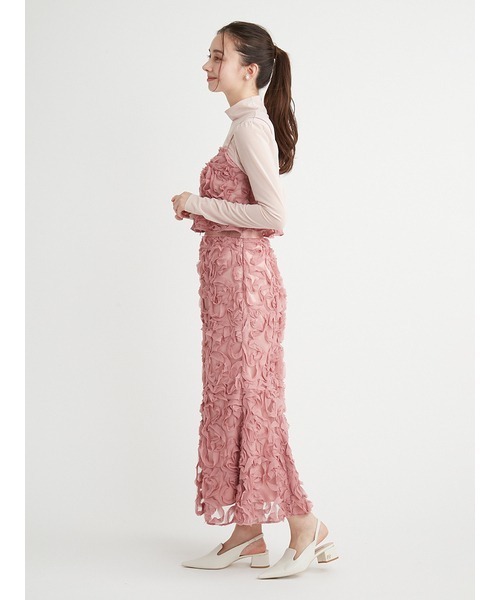 CELFORD(セルフォード)の「【HANAE MORI×CELFORDコラボ】 ハート刺繍ビスチェ(その他トップス・レディース・ピンク系その他/オフホワイト/ブラック・FREE)」の14枚目の写真