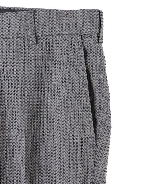 MEN'S BIGI（メンズビギ）の「【ACTIVE TAILOR/アクティブテイラー】3Dサッカープリントストレッチパンツ<EASY CARE>（スラックス・メンズ・ブルー/グレー/ネイビー・04/03/02/01）」の7枚目の写真