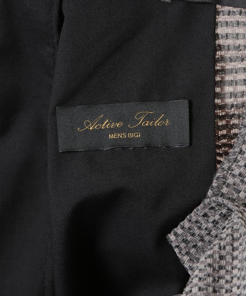 MEN'S BIGI（メンズビギ）の「【ACTIVE TAILOR/アクティブテイラー】3Dサッカープリントストレッチパンツ<EASY CARE>（スラックス・メンズ・ブルー/グレー/ネイビー・04/03/02/01）」の6枚目の写真