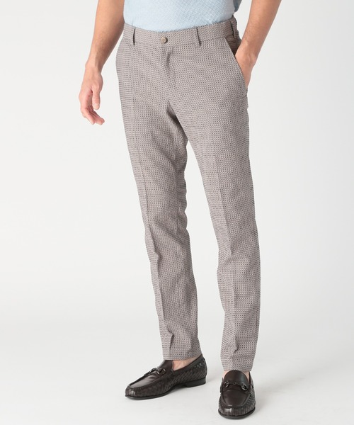 MEN'S BIGI（メンズビギ）の「【ACTIVE TAILOR/アクティブテイラー】3Dサッカープリントストレッチパンツ<EASY CARE>（スラックス・メンズ・ブルー/グレー/ネイビー・04/03/02/01）」の13枚目の写真