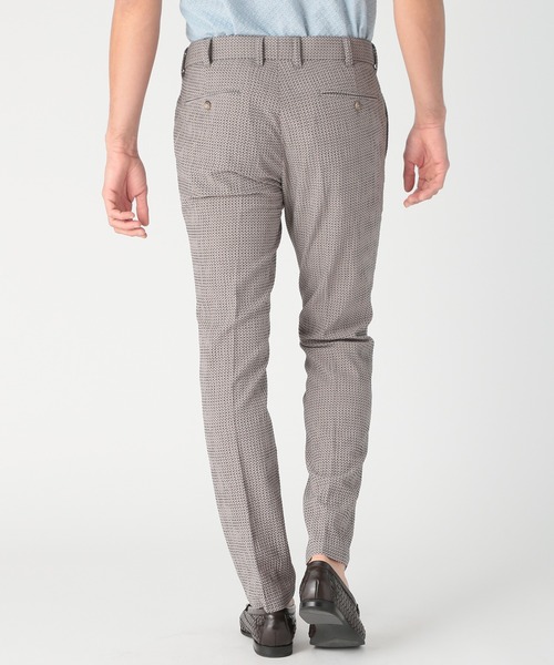 MEN'S BIGI（メンズビギ）の「【ACTIVE TAILOR/アクティブテイラー】3Dサッカープリントストレッチパンツ<EASY CARE>（スラックス・メンズ・ブルー/グレー/ネイビー・04/03/02/01）」の15枚目の写真