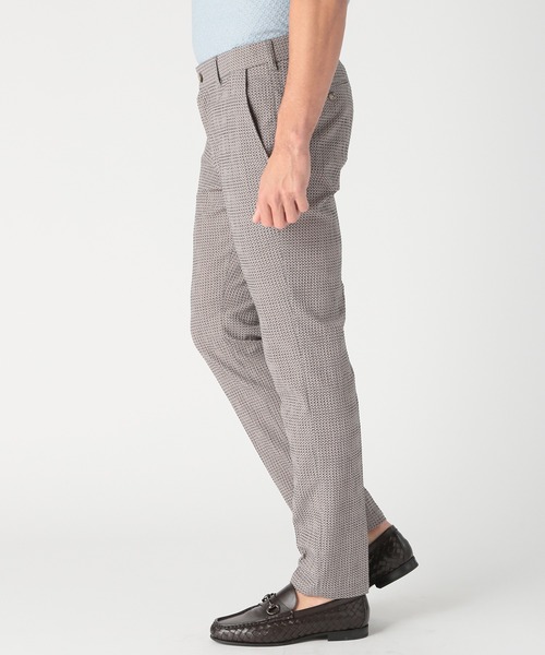 MEN'S BIGI（メンズビギ）の「【ACTIVE TAILOR/アクティブテイラー】3Dサッカープリントストレッチパンツ<EASY CARE>（スラックス・メンズ・ブルー/グレー/ネイビー・04/03/02/01）」の14枚目の写真