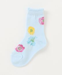 フラワーMIX柄ソックス