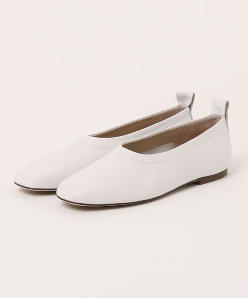 CORSO ROMA,9(コルソローマ)の「【CORSO ROMA,9/コルソローマ9】フラットシューズ パンプス スクエアトゥ(パンプス・レディース・シルバー/ホワイト/ブラック・37/36/38/39)」の18枚目の写真