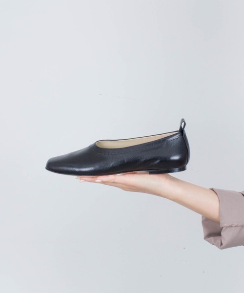 CORSO ROMA,9(コルソローマ)の「【CORSO ROMA,9/コルソローマ9】フラットシューズ パンプス スクエアトゥ(パンプス・レディース・シルバー/ホワイト/ブラック・37/36/38/39)」の9枚目の写真