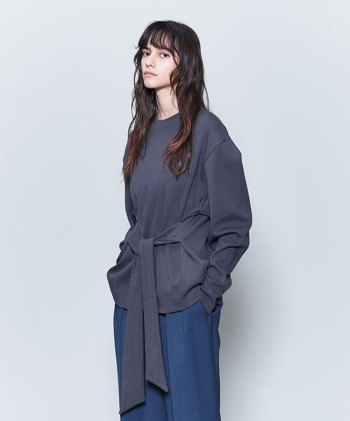 ★s88m★ROKUコットンショルダーホール カットソー COOL SMOOTH ドルマンスリーブカットソー - SOÉJU online store｜上質