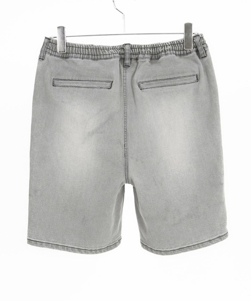 wjk reluxe(ダブルジェーケーリラックス)の「mp13267-tight knit denim easy shorts デニムイージーショーツ(その他パンツ・メンズ・ライトインディゴブルー/ライトブラック/インディゴブルー・M/L/S)」の22枚目の写真