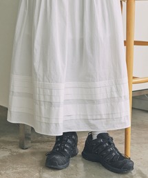 Unblend】 コットン フレア ロングスカート MONO-MART LADY'S