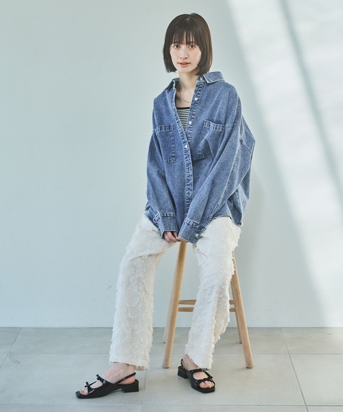 LAKOLE（ラコレ）の「カップ付きキャミソール / 324113（キャミソール・レディース・ブラック/オフホワイト/その他9/イエロー・FREE）」の19枚目の写真