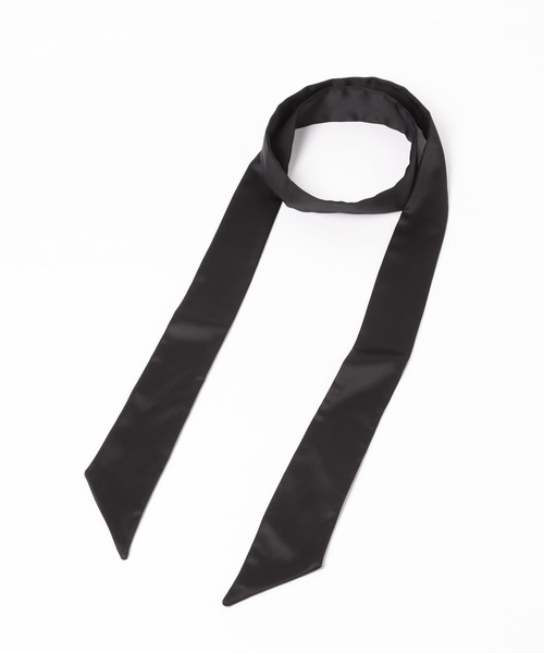 HARE（ハレ）の「サテンリボンタイ(HARE)（バンダナ/スカーフ・レディース・ブラック・FREE）」の15枚目の写真