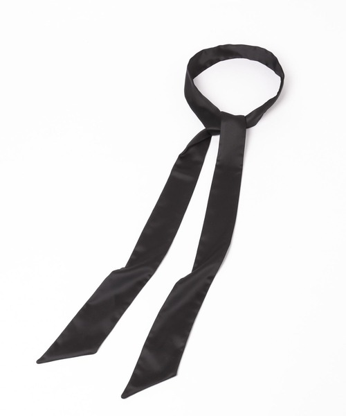 HARE（ハレ）の「サテンリボンタイ(HARE)（バンダナ/スカーフ・レディース・ブラック・FREE）」の17枚目の写真