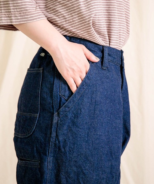 Brocante / ブロカント] リングムラデニム パントルパンツ