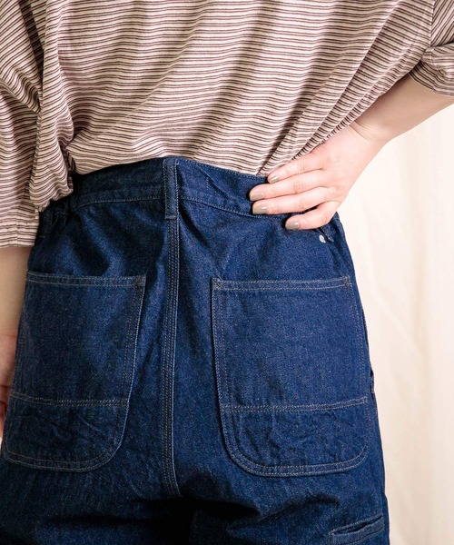 Brocante / ブロカント] リングムラデニム パントルパンツ