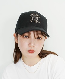 En serio TOKYO（エンソリオトーキョー）の「【日本未発売/WEB限定】MLB Korea(エムエルビーコリア)/ダイヤモンド刺繍ロゴパッチボールキャップ（キャップ）」