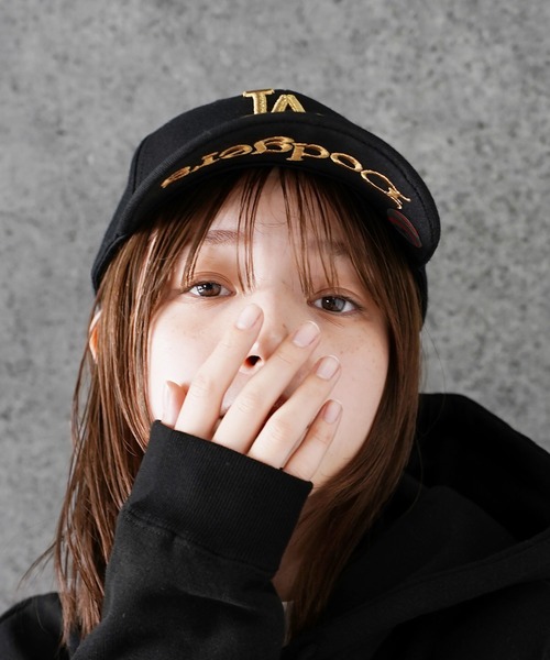 MLB（メジャーリーグベースボール）の「【日本未発売/WEB限定】MLB Korea(エムエルビーコリア)/ダイヤモンド刺繍ロゴパッチボールキャップ（キャップ・レディース・ブラック系2/ブラック系4/グレー/ブルー/ホワイト/ブラック系1/ブラック系3/ベージュ・FREE）」の5枚目の写真