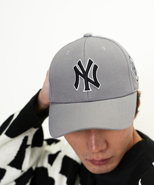 MLB（メジャーリーグベースボール）の「【日本未発売/WEB限定】MLB Korea(エムエルビーコリア)/ダイヤモンド刺繍ロゴパッチボールキャップ（キャップ・レディース・ブラック系2/ブラック系4/グレー/ブルー/ホワイト/ブラック系1/ブラック系3/ベージュ・FREE）」の6枚目の写真