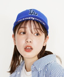 En serio TOKYO（エンソリオトーキョー）の「【日本未発売/WEB限定】MLB Korea(エムエルビーコリア)/ダイヤモンド刺繍ロゴパッチボールキャップ（キャップ）」