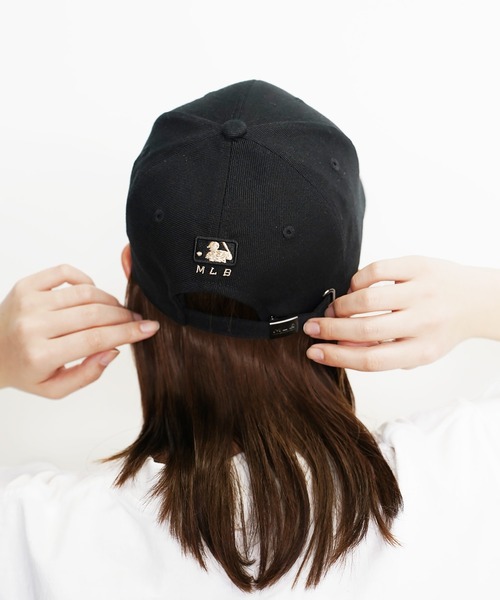 MLB（メジャーリーグベースボール）の「【日本未発売/WEB限定】MLB Korea(エムエルビーコリア)/ダイヤモンド刺繍ロゴパッチボールキャップ（キャップ・レディース・ブラック系2/ブラック系4/グレー/ブルー/ホワイト/ブラック系1/ブラック系3/ベージュ・FREE）」の14枚目の写真