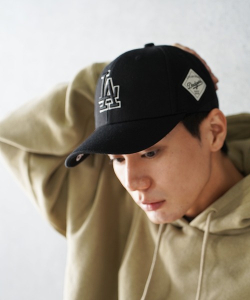 MLB（メジャーリーグベースボール）の「【日本未発売/WEB限定】MLB Korea(エムエルビーコリア)/ダイヤモンド刺繍ロゴパッチボールキャップ（キャップ・レディース・ブラック系2/ブラック系4/グレー/ブルー/ホワイト/ブラック系1/ブラック系3/ベージュ・FREE）」の15枚目の写真